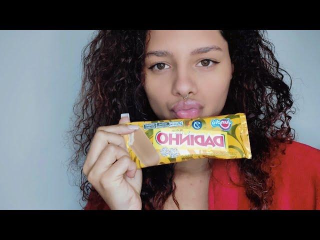 ASMR * Picolé de DADINHO 😋🤤 | mukbang
