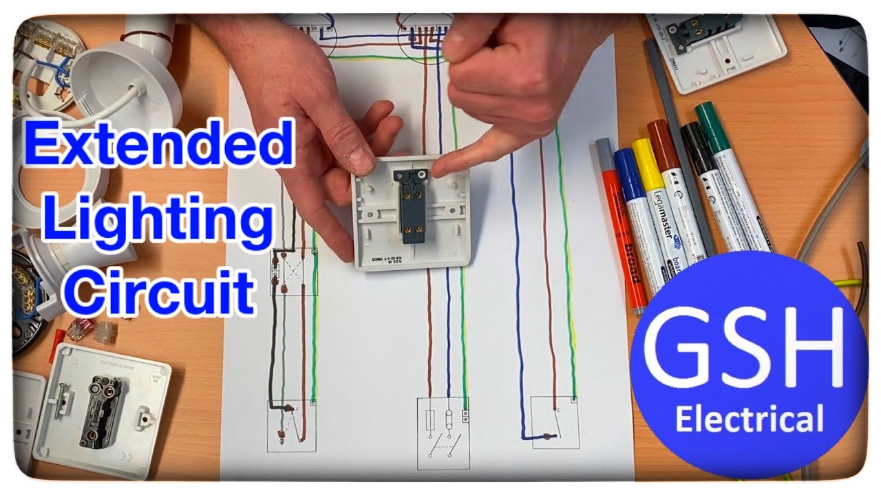 3 Plate Lighting Wiring Diagram Wiring Diagram 2 Way & Intermediate & 1 Way Switching of Lights Using the 3 Plate Wiring Method