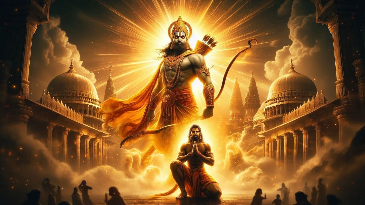 जहाँ राम वहाँ हनुमान 🙏 दिव्य मिलाप | Bhakti Video 4K | Jai Shri Ram