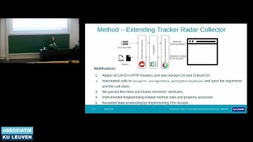 COSIC seminar "Unveiling the Impact of User-Agent Reduction and Client..." (Asuman Senol, KU Leuven)