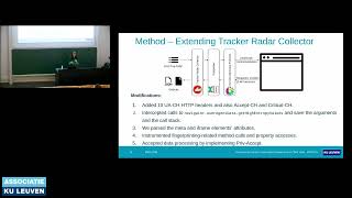 COSIC seminar "Unveiling the Impact of User-Agent Reduction and Client..." (Asuman Senol, KU Leuven)