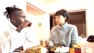 ロマと一緒に日本のカレーを食べてみた
