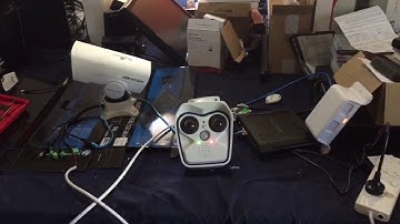 Mobotix M15 With RS232 I/O Box integrated with Hikvision mini PTZ