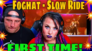 FIRST TIME REACTION TO Foghat - Slow Ride (music video) THE WOLF HUNTERZ REACTIONS