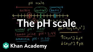 The pH scale | Acids and bases | AP Chemistry | Khan Academy