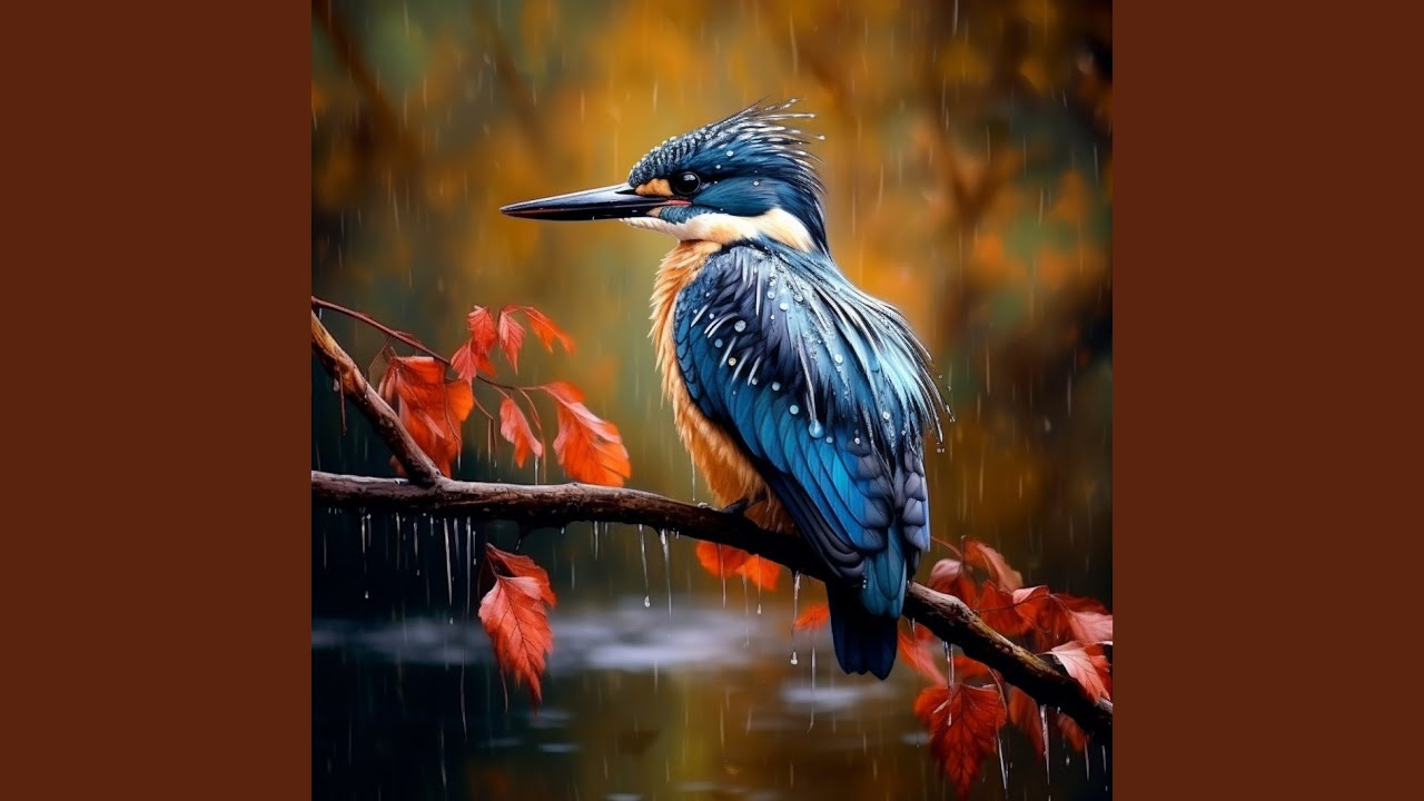 Binaural Gentle Rain Lullaby for Pet Serenity