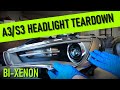 Audi A3/S3 bi-xenon headlight teardown