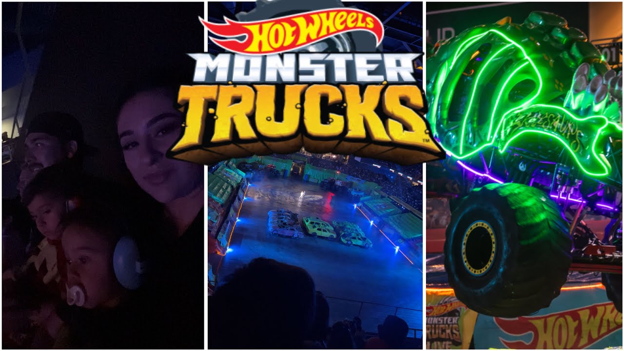Hot Wheels Monster Trucks Live Glow Party | Toyota arena Ca