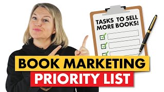 Book Marketing Priority List for NonFiction Authors