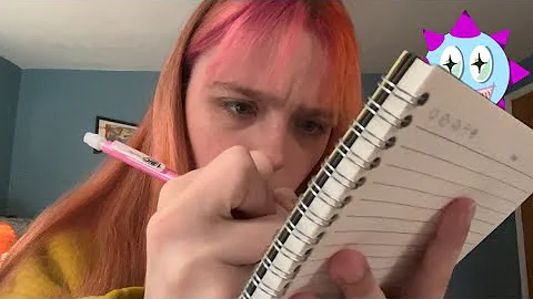 ASMR drawing you (pencil, pen, & sketching sounds) personal attention asmr