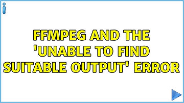 ffmpeg and the 