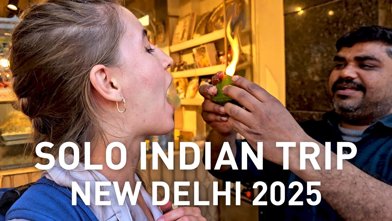 Solo Trip to India - New Delhi 2025