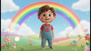Color (color mixing & rainbow colors) - Kids vocabulary - English educational video
