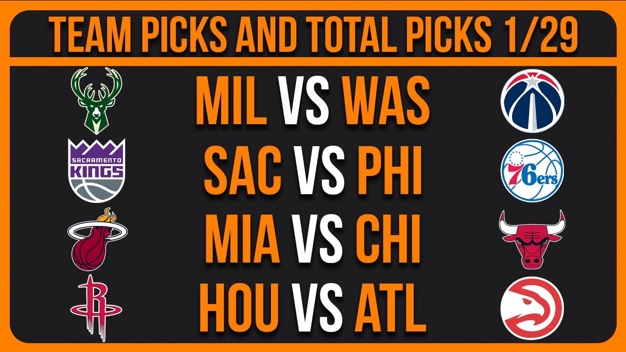NBA Picks Today 1/29/26 NBA Picks and Predictions NBA Bets Today