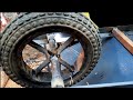 كيفية صنع عجلات برويطة يدوية / How to make a cart wheel