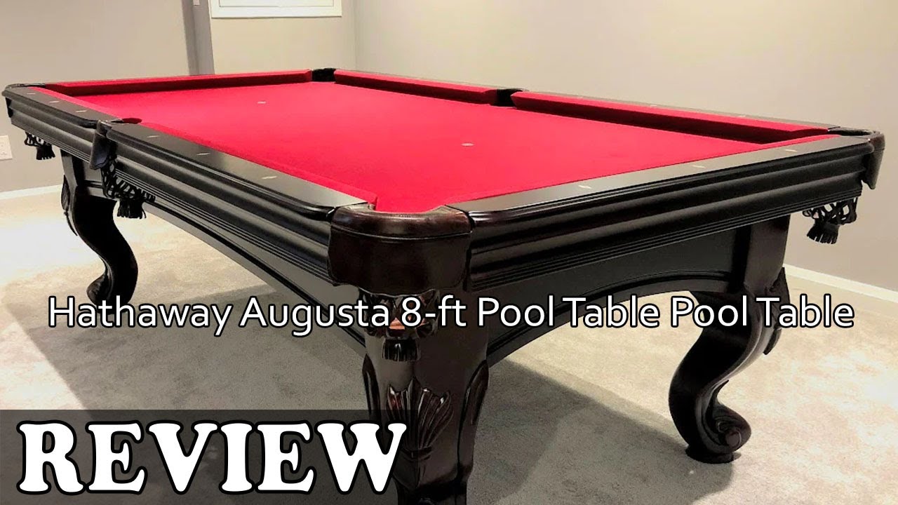 Hathaway August 8ft Pool Table Pool Table Review YouTube