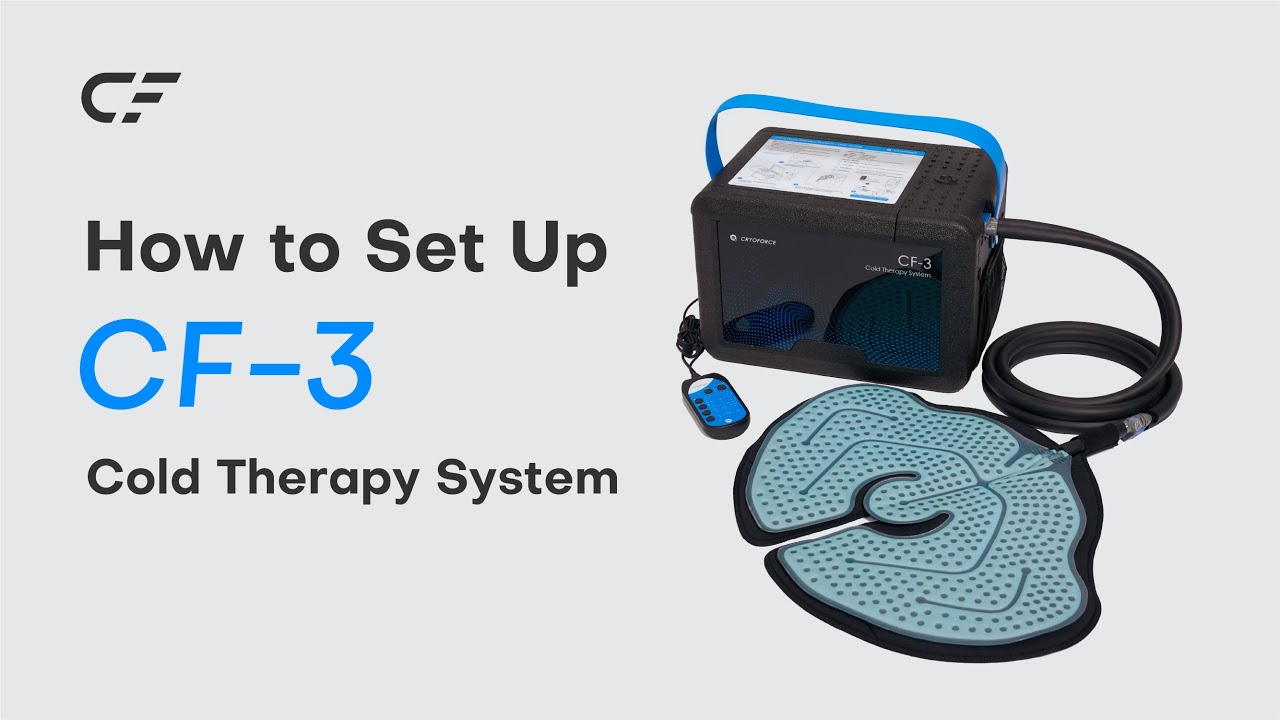 CF-3 Cold Therapy System Setup | Pro-Grade Full Coverage