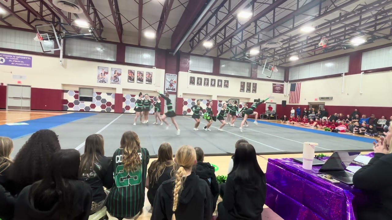 Pembroke varsity cheer at GR’s, 2-10-26 (First Place in their division and grand champions!!) 