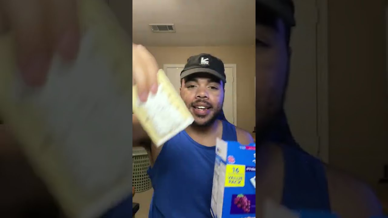 Grape PopTarts tastes like.....