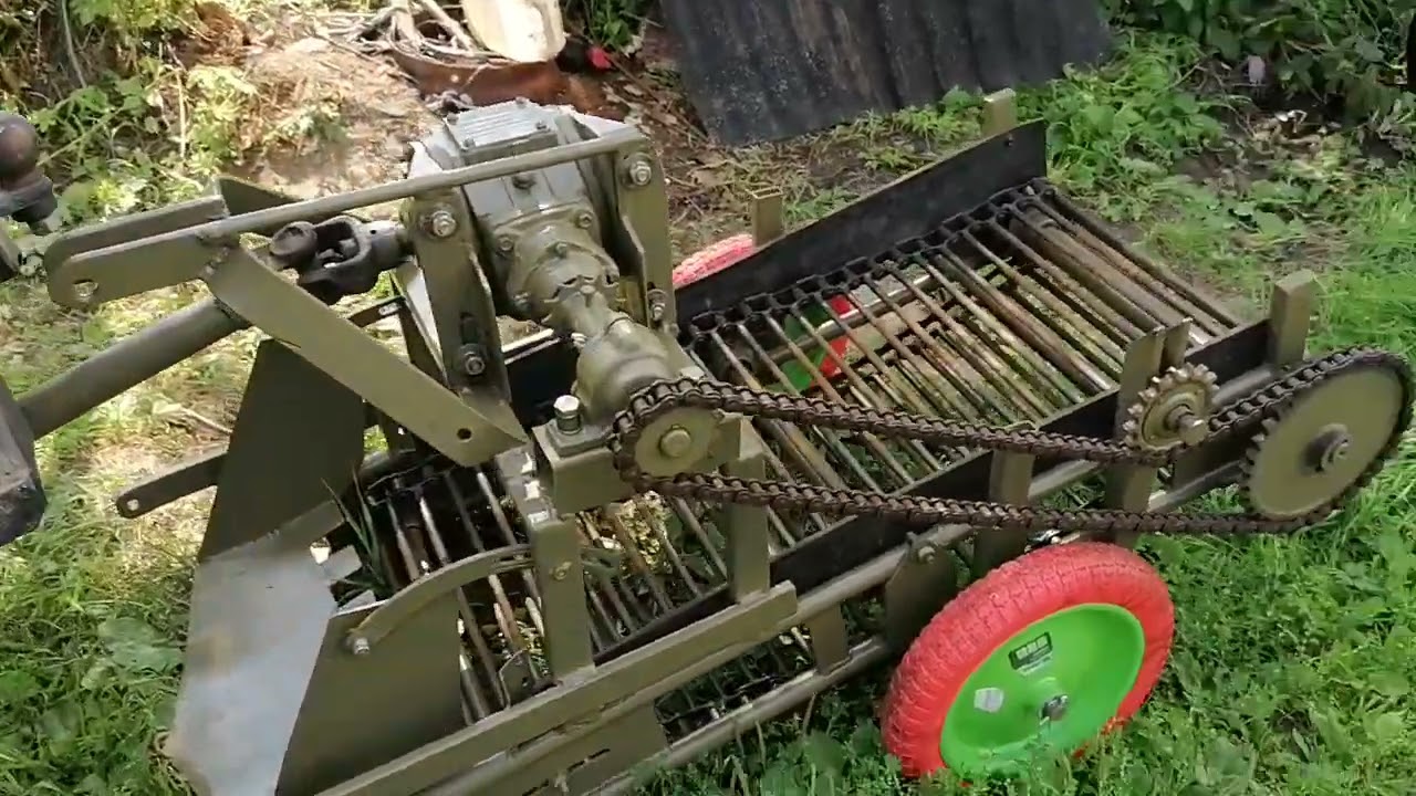 Картофелекопалка своими руками. Продолжение