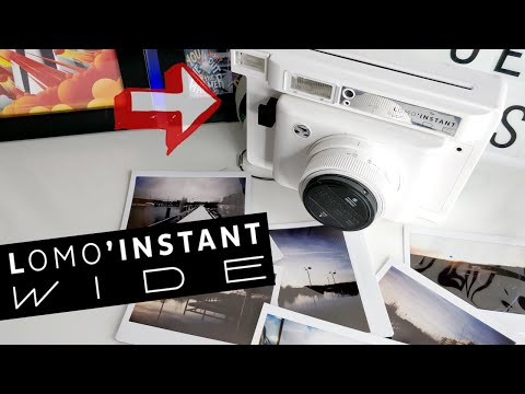 Lomography LomoInstant Square Glass Combo White Appareil Photo Instantan/é
