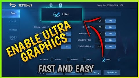 How to Enable Ultra Graphics? Watch This | MLBB | SneaK Official
