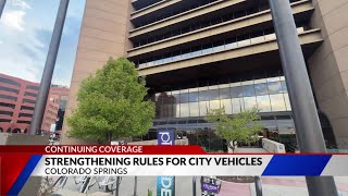 New policy sets clear guidelines for Colorado Springs officials` use of city-owned vehicles