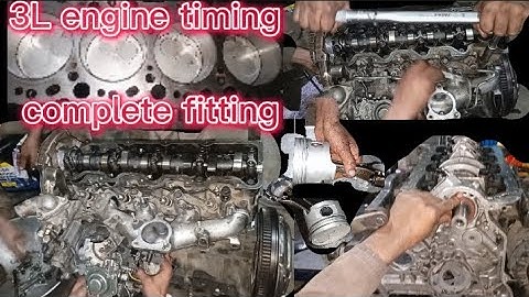 3L engine timing complete fitting#mechanical #engineering #youtuber