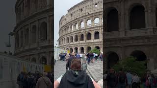 Walking From Roman Forum to The Colosseum | Rome, Italy #shorts #italy