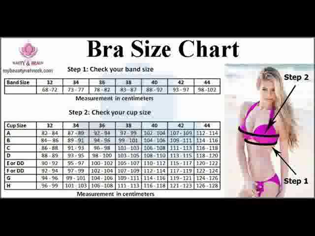 How To Find Your Brazier Size - Brazier Size Chart 