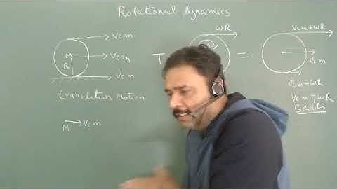Mechanics (Rotational Dynamics) Lecture 1