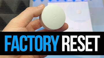 How to Factory Reset Nest Temperature Sensor
