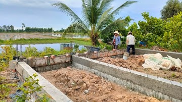 Cách làm móng nhà cấp 4 giá rẻ nhất | cheapest house construction