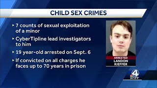 Cherokee County man arrested on 7 charges connected to the sexual exploitation of a minor, AG says