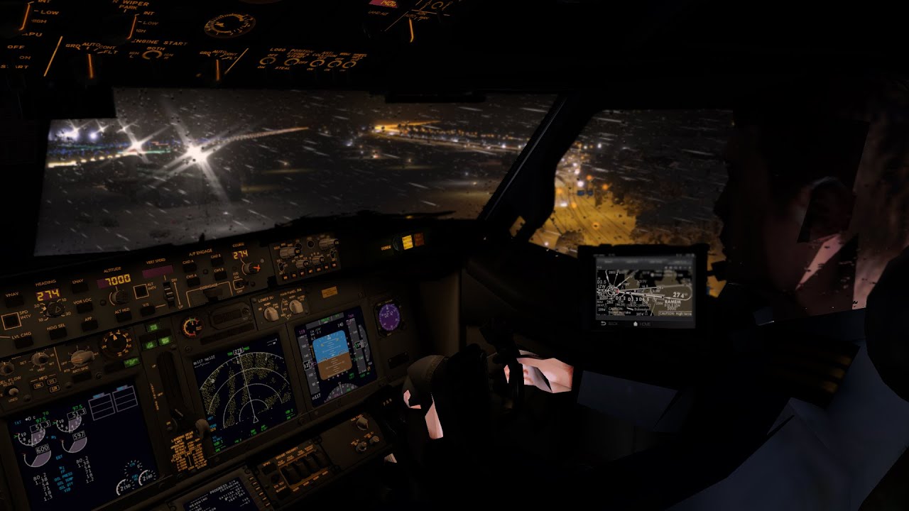 X-PLANE 11 XENVIRO  LOWI-LSZH INNSBRUCK-ZURICH ZIBO B737-800  HEAVY  RAIN SNOW ON APPROACH
