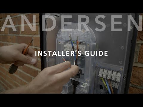 Installers Video: Andersen A2 EV charge point Installation.