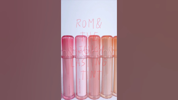 내돈내산) 롬앤신상 더 쥬시래스팅틴트 #롬앤 #romand #더쥬시래스팅틴트 #makeup #kbeauty #liptint