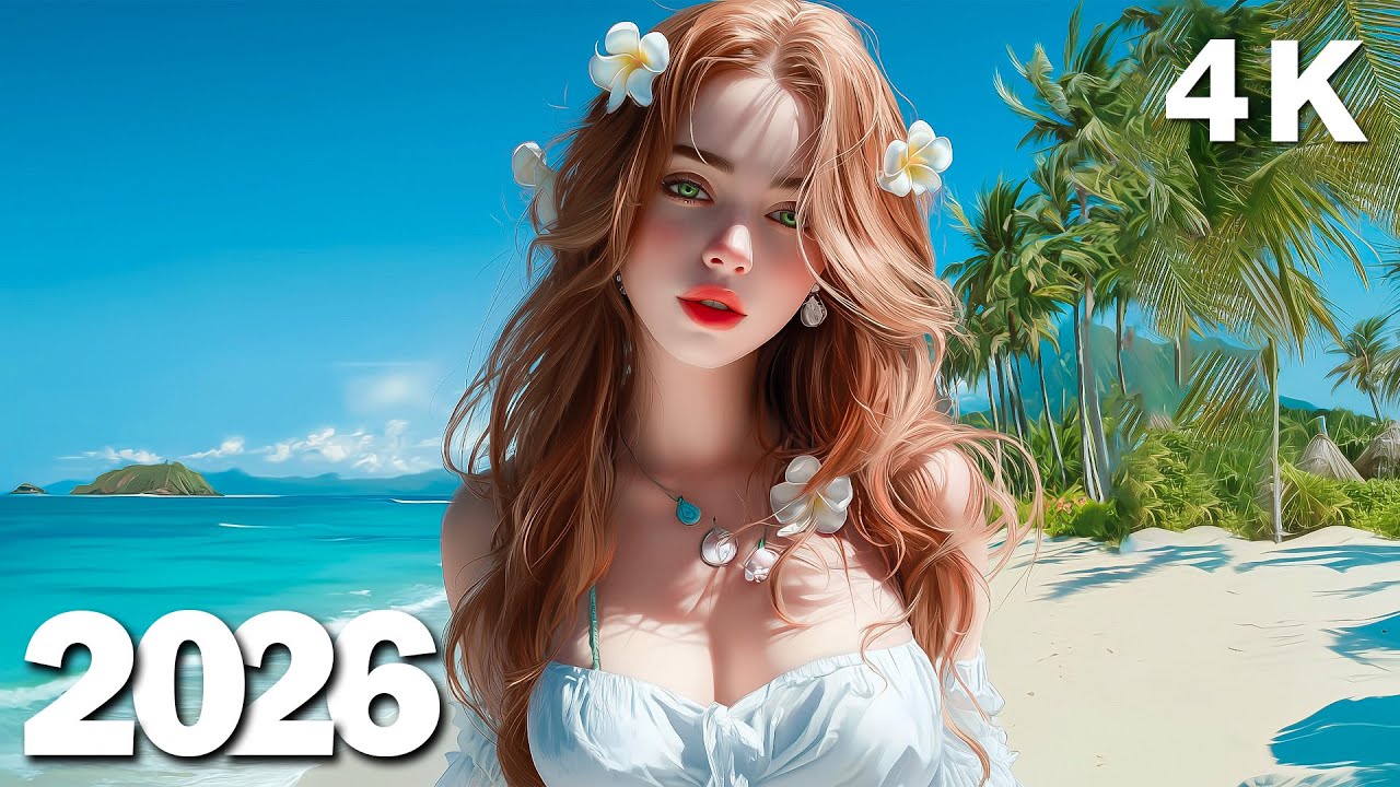 Tropical Summer Deep House 2026 🌞 Chill Vocal Relax Mix | Smooth 4K UHD Music