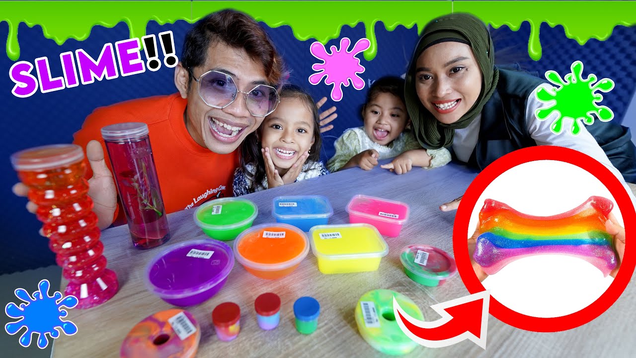 BORONG SEMUA SLIME UNTUK ALUNA DAN AMANDA‼️ KITA CAMPUR SEMUANYA‼️😱