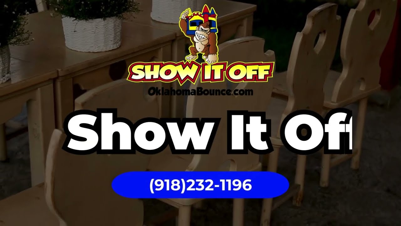 Affordable Table and Chair Rental in Tulsa | Perfect for Any Event | Oklahoma Bounce