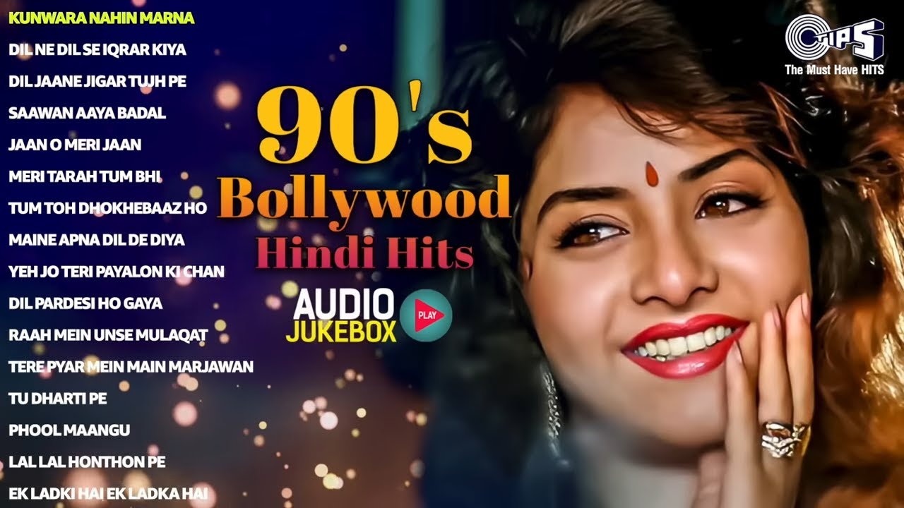 LIVE🔴: 90's Bollywood Hindi Hits | Audio Jukebox | 90's हिंदी सदाबहार गाने | 90's Evergreen Hits
