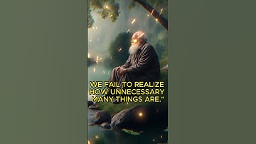 Find abundance in simplicity #stoicism #philosophy #seneca