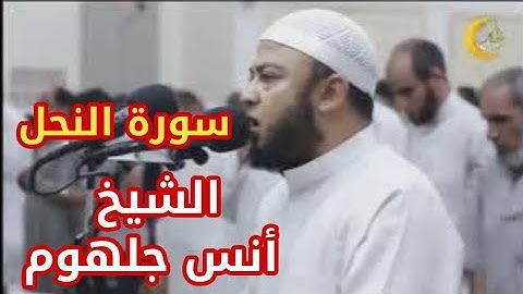 تلاوة مؤثرة تخشع لها القلوب سورة النحل - الشيخ أنس جلهوم anas galhoum
