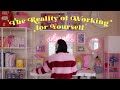 How i run my small business  selfemployed artist productive mornings selfcare cozy aesthetic