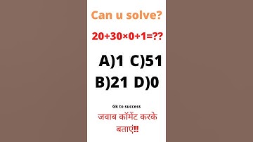 simple Reasoning question|Math
