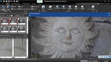 PhotoModeler: SmartMatch および高密度サーフェス モデリング (DSM)