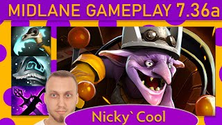 🌟 New Patch 7.36a! Nicky`Cool Timbersaw |27/3/17 - 89%| Mid Gameplay - Dota 2 Top MMR