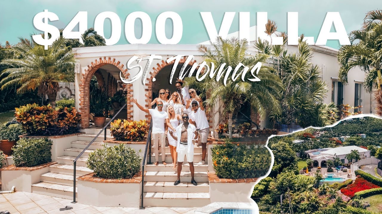 Сент-Томас, Американские Виргинские острова | Вилла за 4000 долларов | Путешествия во время COVID...