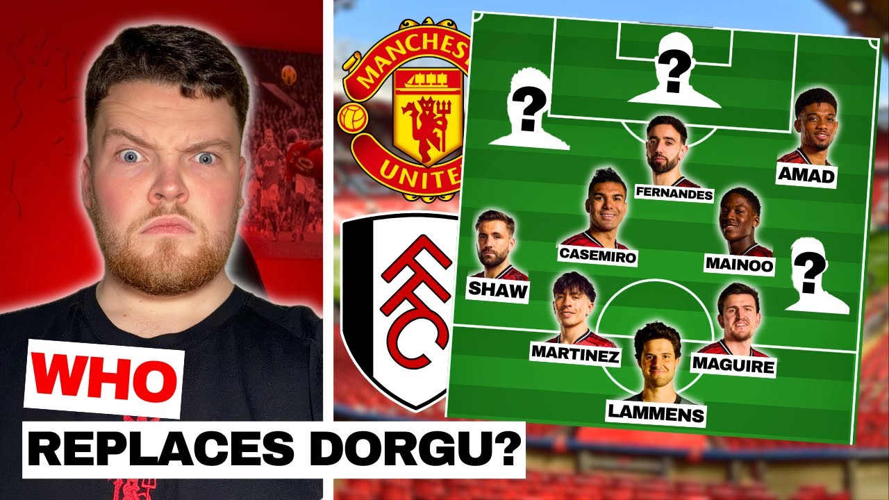 The ONLY Man Utd XI That Beats Fulham! 📋