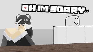 Oh im sorry are you sitting here? | Roblox Animation